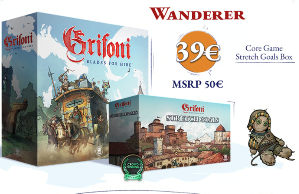 Grifoni - Blades for Hire - настольная игра