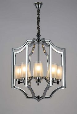 Подвесная люстра LUMINA DECO Vigatto LDP 1224-8 CHR