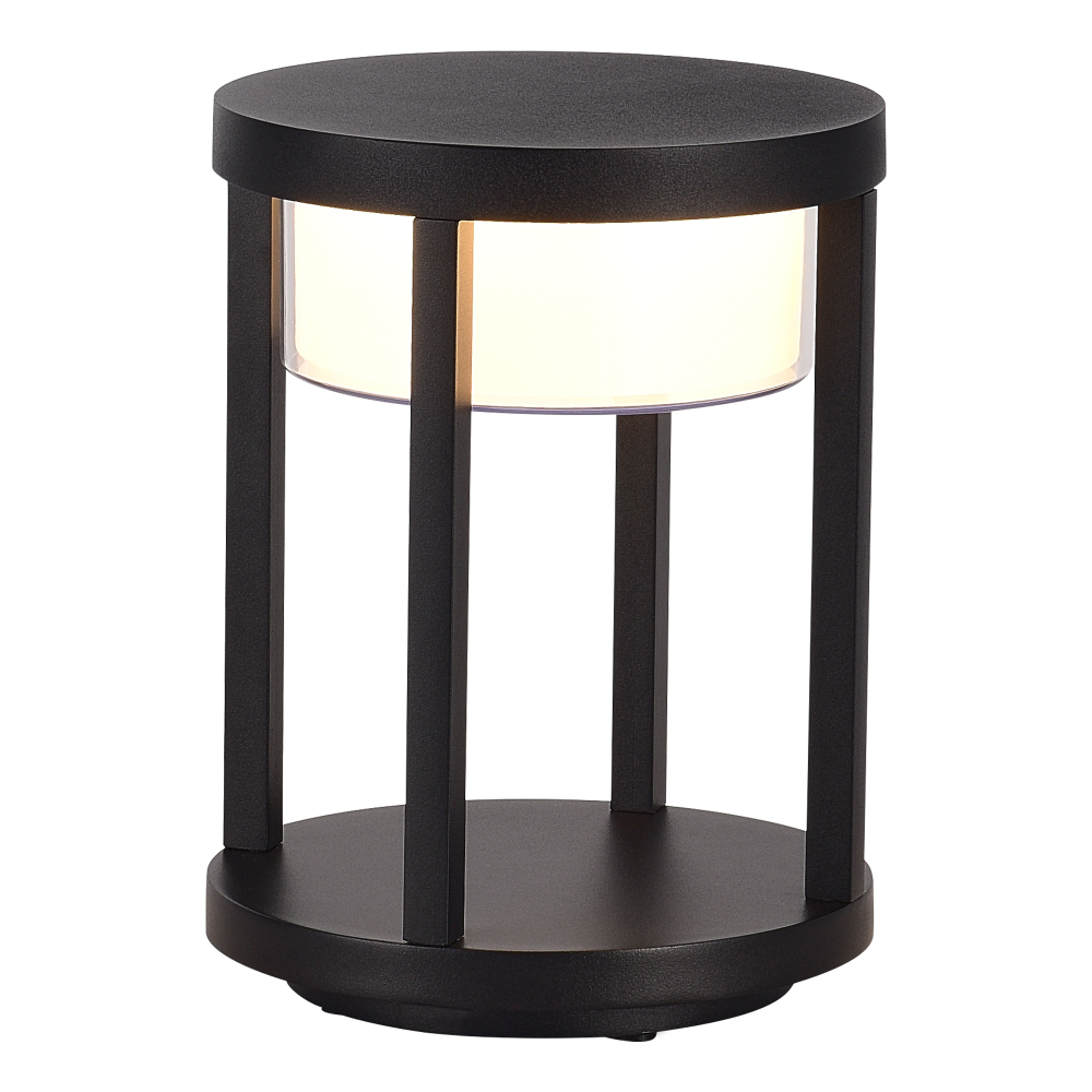 Светильник светодиодный, черный, LED, 9