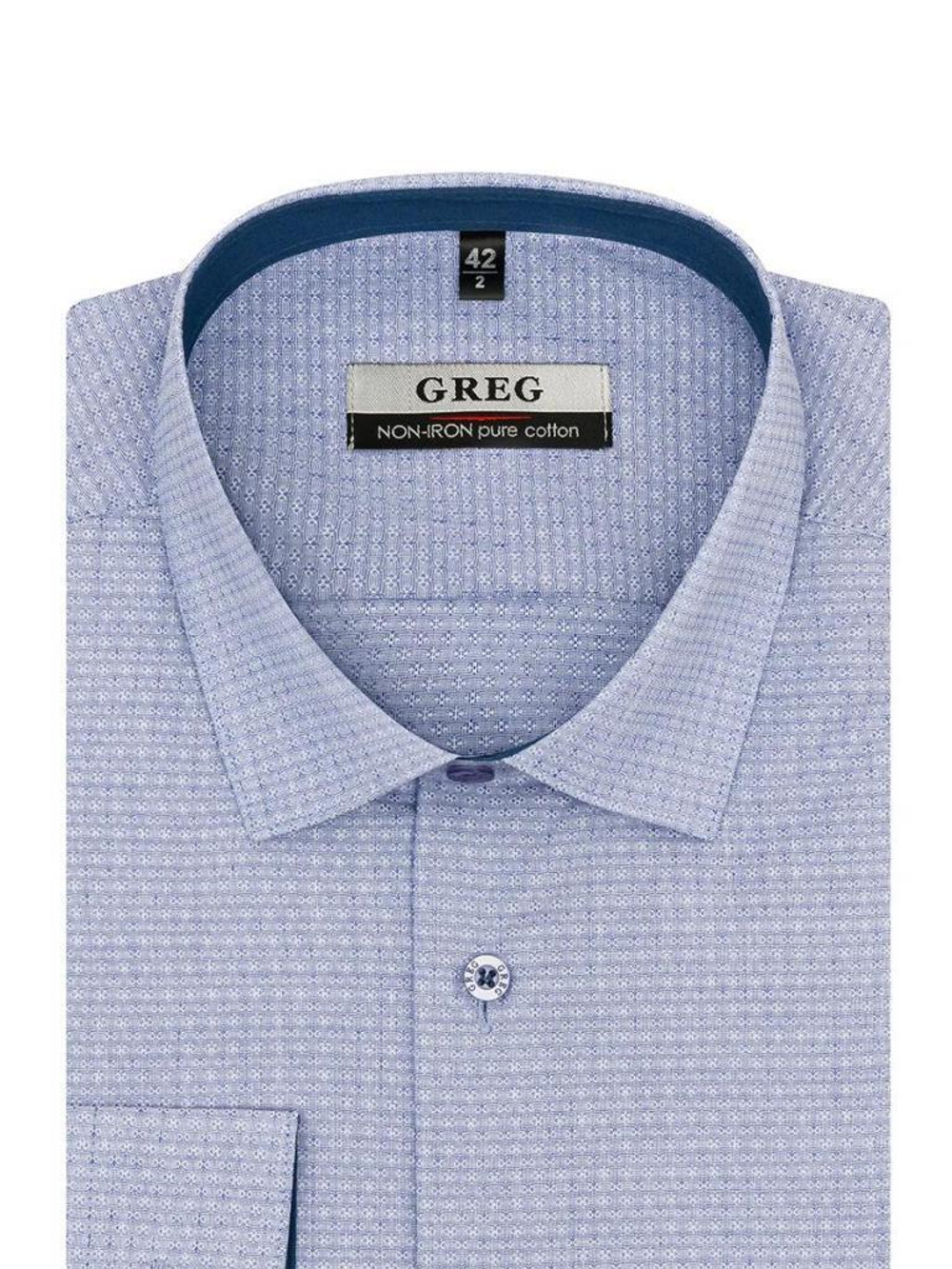 Сорочка GREG 213/231/0098/Z/1p Non Iron "Дизайн"