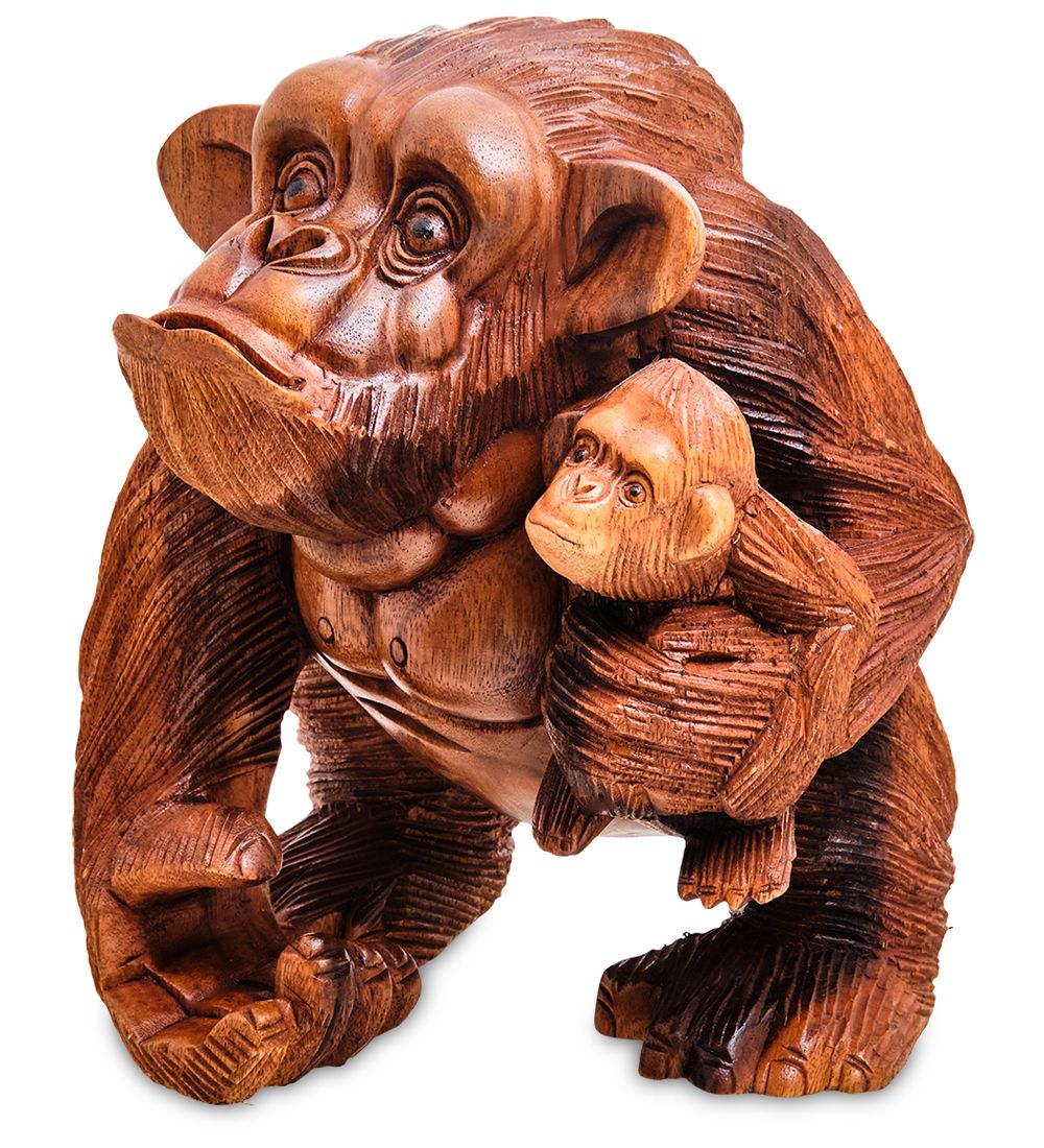 Decor and Gift 17-080_B Статуэтка «Обезьяна» (суар, о.Бали)