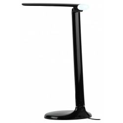 Настольный светильник ЭРА NLED-482-10W-BK светодиодный с ночником черный