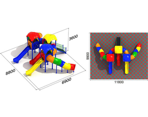Детская игровая площадка Улитка 2.2.2