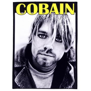 Нашивка спиновая Nirvana Kurt Cobain (170)