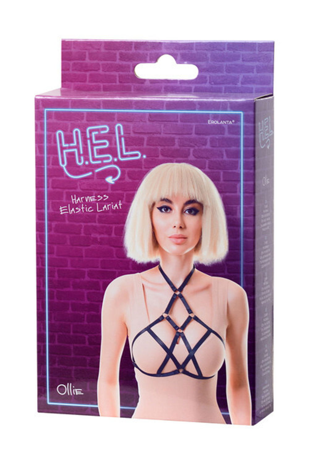 Стреп H.E.L. OLLIE, One Size (Цвет: черный)