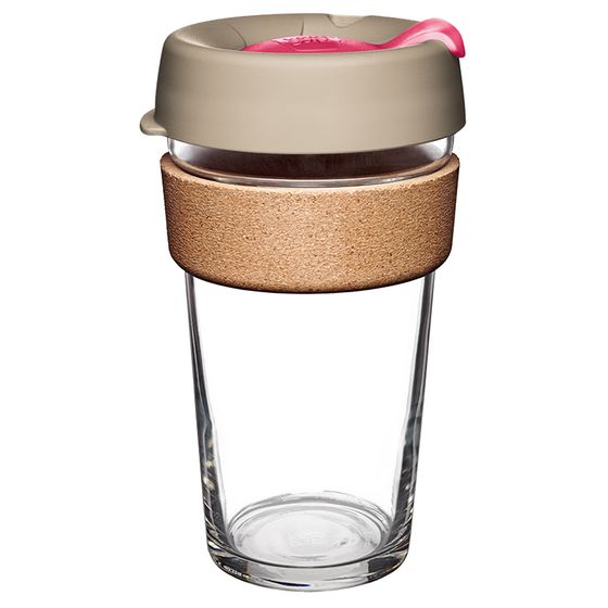 Кружка keepcup brew cork l 454 мл redbud