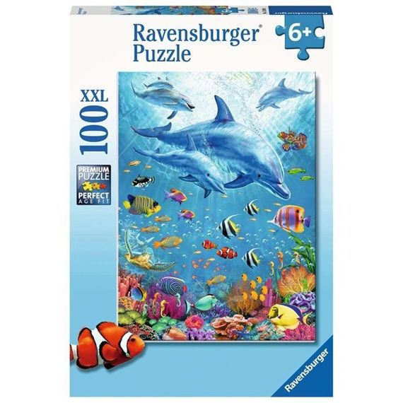 Puzzle Pod of Dolphins 100 pcs