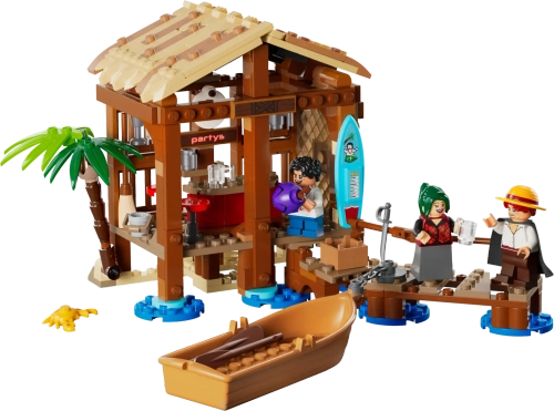 Конструктор LEGO One Piece 75636 Деревенская хижина с ветряной мельницей