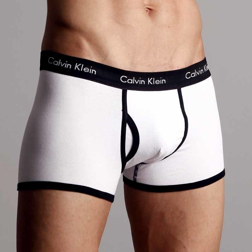 Мужские трусы хипсы Calvin Klein 365 White Black