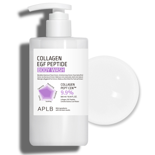 APLB Collagen EGF Peptide Boby Wash гель для душа с коллагеном и пептидами