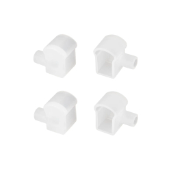 Заглушка WPH-FLEX-0817-SIDE WHITE с отверстием (Arlight, Силикон) 040853