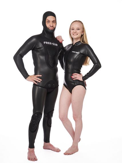 Гидрокостюм женский Free-Sub Elite Body Jako smoothskin/лайкра 2 мм