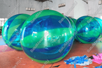 Аттракцион Водный шар ТПУ «Сине-зеленый» 2*2*2 м