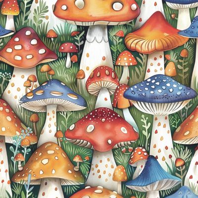 Сказочные грибы