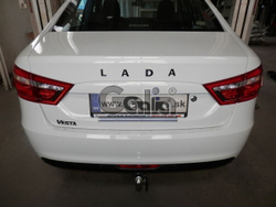 Фаркоп оцинкованный Galia L025A для Lada Vesta седан/универсал, в т.ч. SW Cross 2015-(паспорт и сертификат в комплекте)(без электрики)