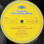Брамс - Симфония № 3 / Трагическая увертюра (Германия 1978г.)