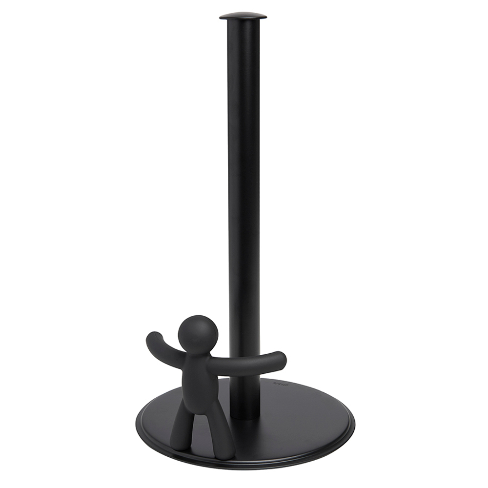 Держатель для бумажных полотенец buddy, черный