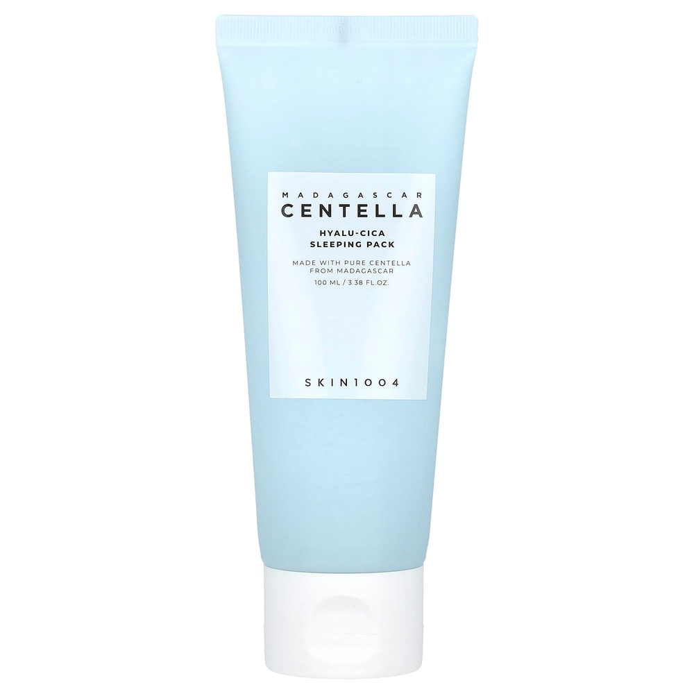 SKIN1004, Madagascar Centella, маска для сна с гиалуроновой кислотой, 100 мл (3,38 жидк. унц.)