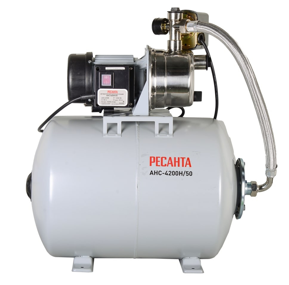 Насосная станция Ресанта АНС-4200Н/50 77/1/8 автономная