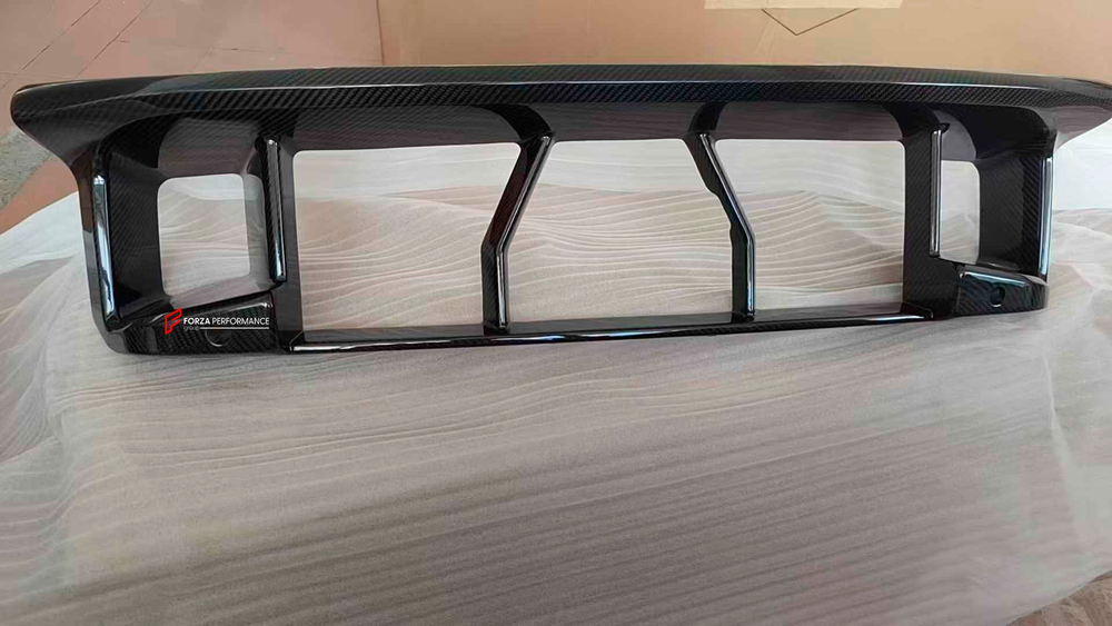 Карбоновая нижняя решетка переднего бампера для BMW M2 G87 2023-2025 БМВ тюнинг