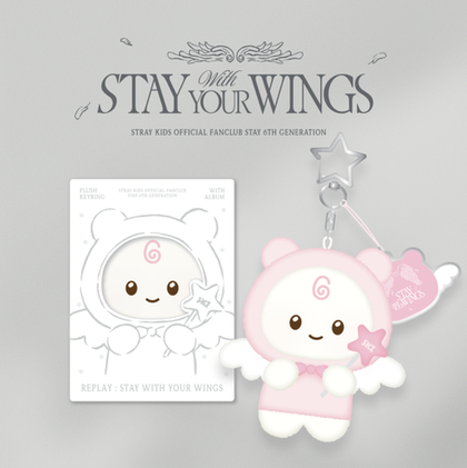 Членство Stray Kids STAY 6TH GENERATION MEMBERSHIP (ALBUM PLUSH KEYRING ver.)