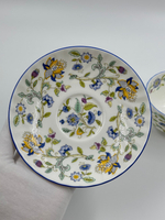 Чайная пара Minton, Haddon Hall blue