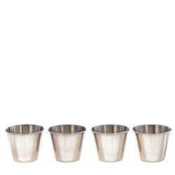 GAEM Набор из 4-х стопок в чехле, 50 мл, L5,5 W5,5 H7,5 см