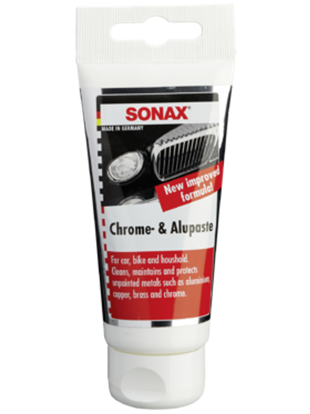 308000 SONAX Паста для хрома и алюминия 0,075 л