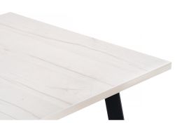 Стол раскладной Колон Лофт 120(160)х75х75 25 мм юта / матовый черный