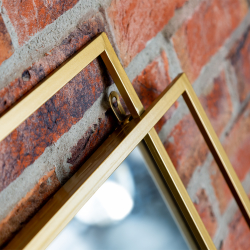 Зеркало Объект мечты Делон голд