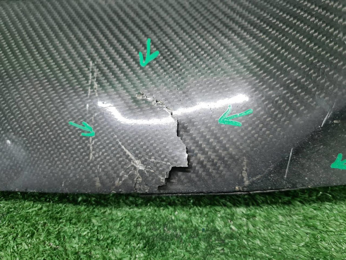 Юбка переднего бампера BMW X5 F15 (2013-2018) M-paket