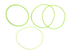 РК колец гильзы ЯМЗ 7511 синий/зелёный сиилкон  ПТП64  "ПолиуретанДеталь"