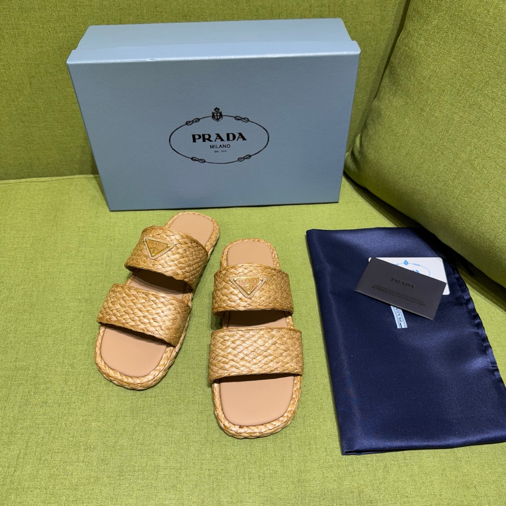 Prada Slides (2 colors)
