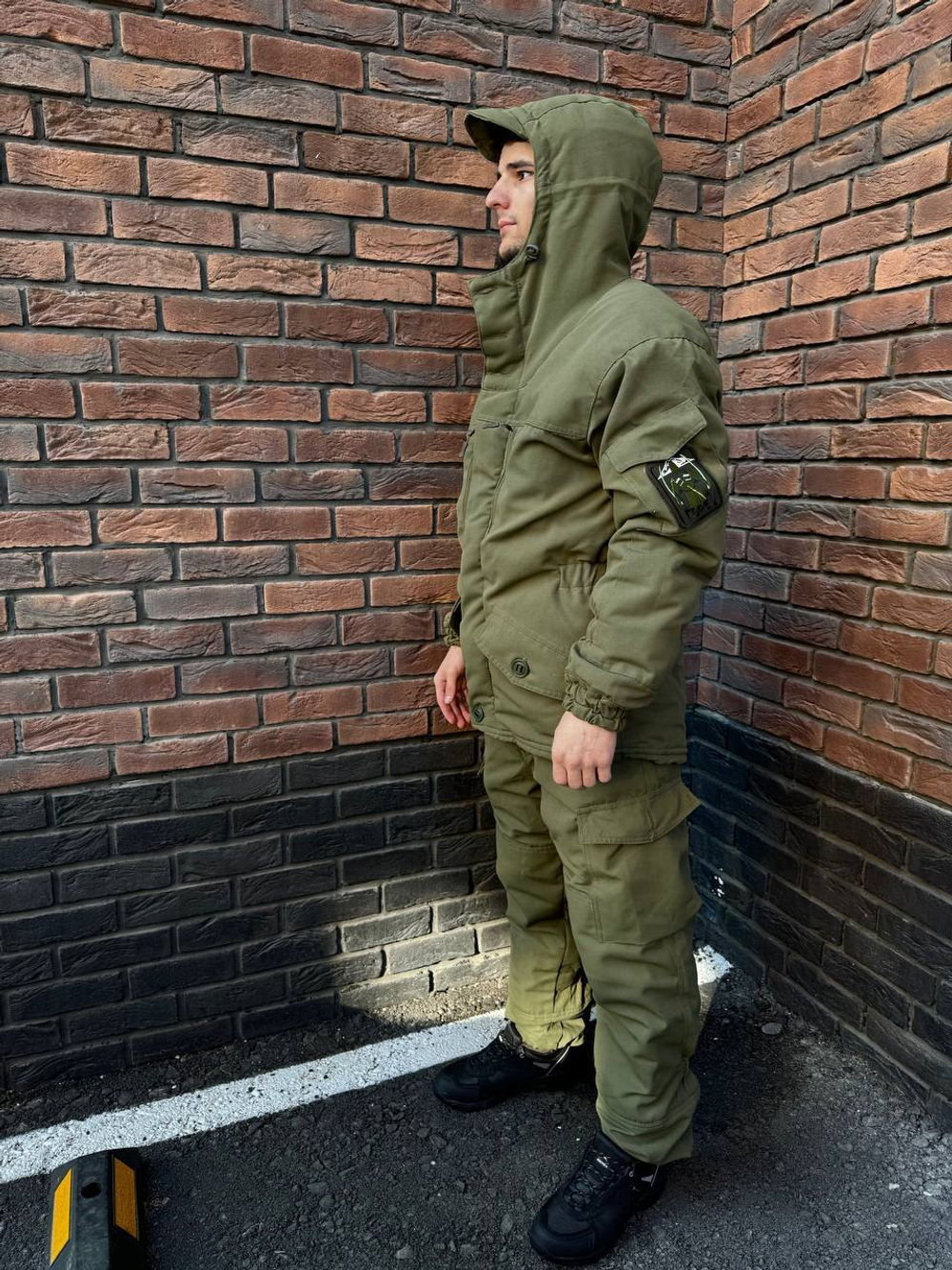 Костюм горка 5 зима / олива торнадо