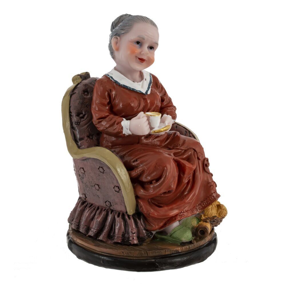 GAEM Фигурка декоративная "Бабушка/Дедушка", L10,5 W10,5 H16 см, 2в.