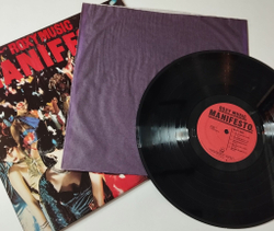 Винтажная виниловая пластинка LP Roxy Music Manifesto (USA 1979) Dance Away