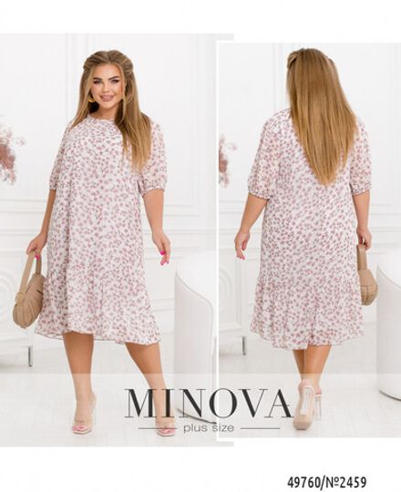Платье 2459-белый Minova Фото 1