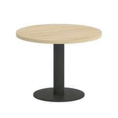 Yalta Стол журнальный круглый LT.SJ-1 Акация Лорка/Металл Антрацит 600*600*450