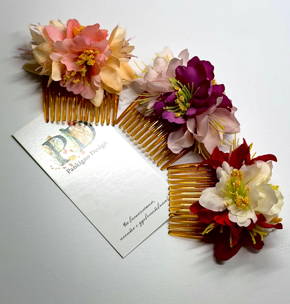 Мини гребень Pankigno Design Микс Limited Edition