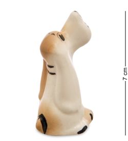 Фигурка «Собака Буся» цв. (Гжельский фарфор)