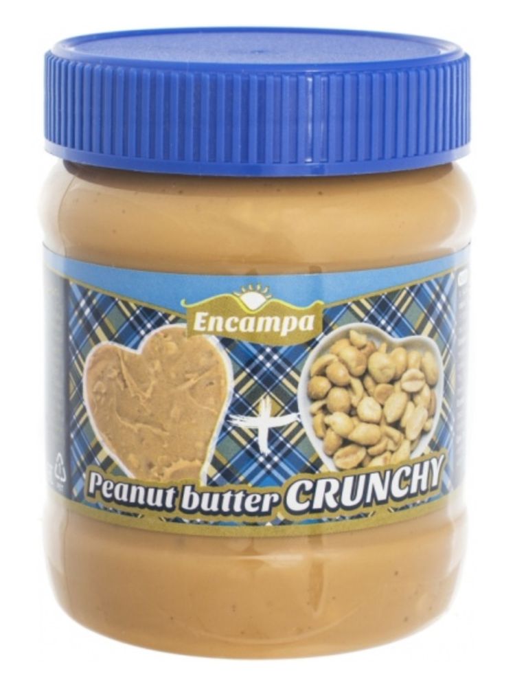 Encampa Арахисовая паста Crunchy 340 г, 2 шт