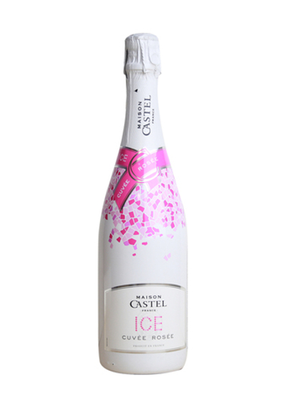 Вино игристое MAISON CASTEL-Cuvee Rose ICE розовое полусухое 11% 0,75