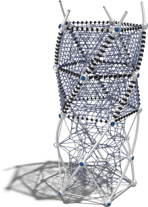 Гибкие элементы для лазания ДНК-Телескоп (паттерн Fairytale)