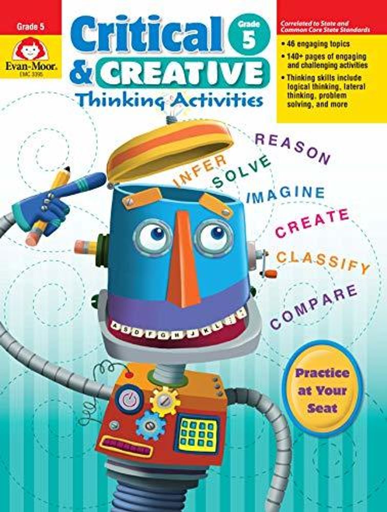 Critical and Creative Thinking Activities, Grade 5 - Teacher Reproducibles ***