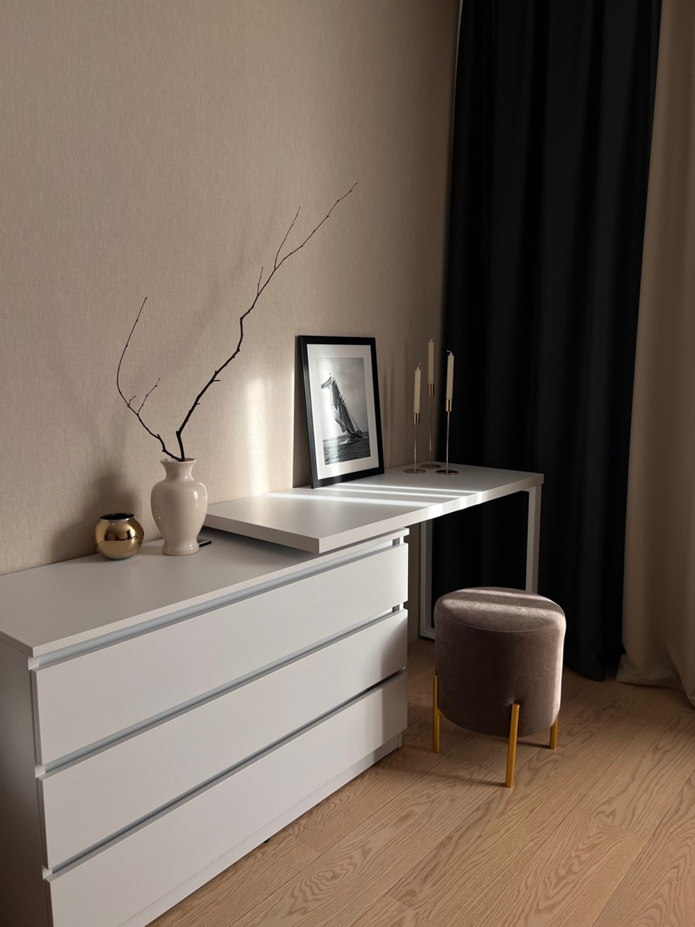 Поворотный стол-комод ДОМУС СТР07-Лофт