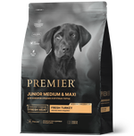Premier dog turkey junior medium & maxi индейки для юниоров, средних и крупных пород