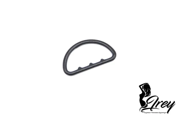 Полукольцо Arta-F,  20 мм, металл, черный 170