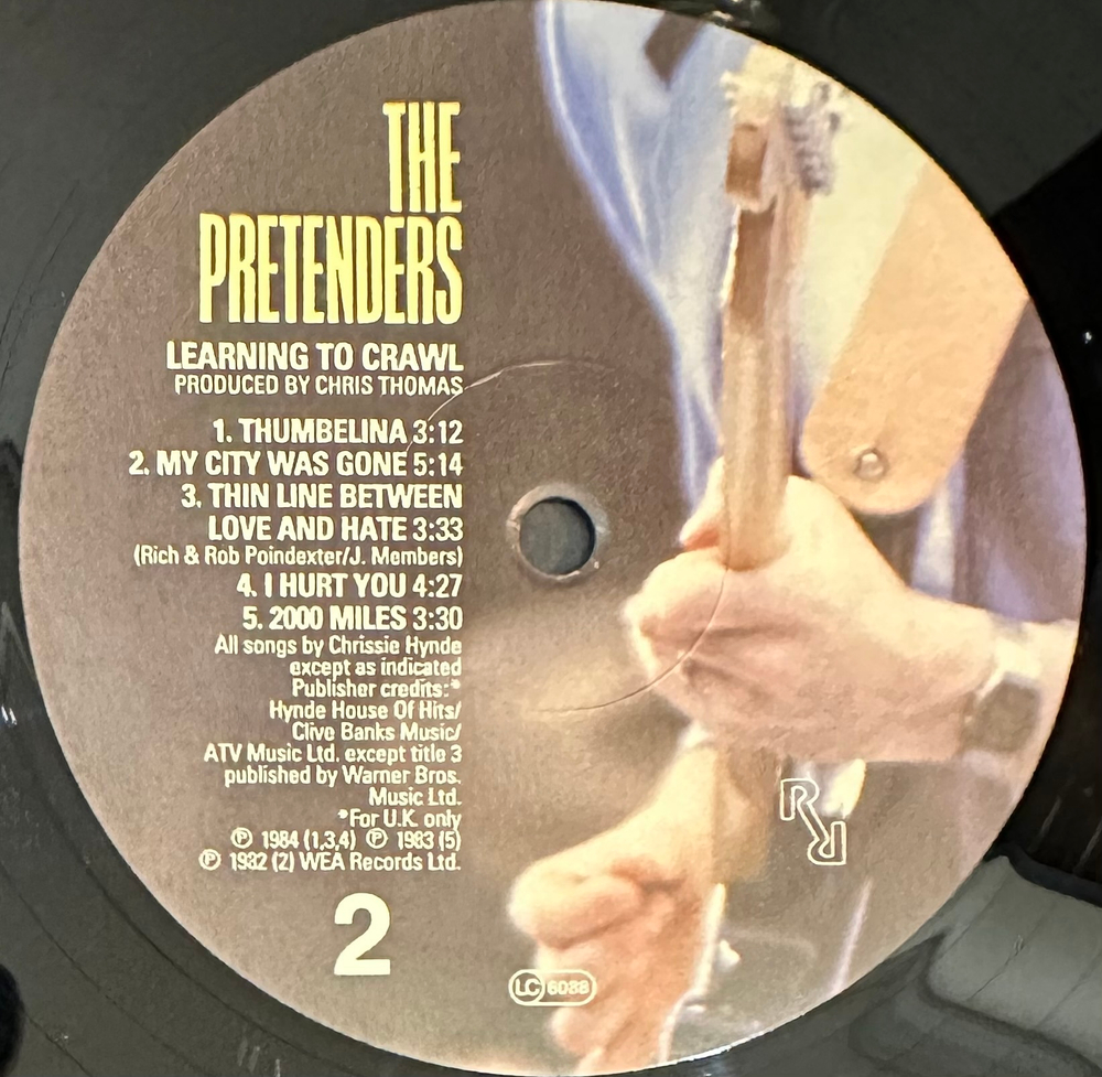 The Pretenders - Learning To Crawl (Германия 1984г.)