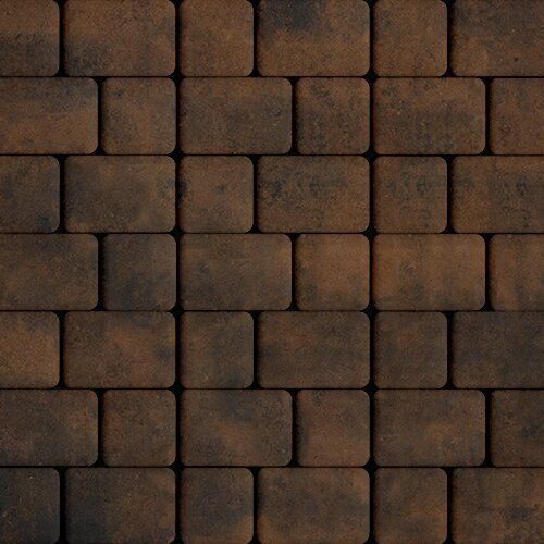 Тротуарная плитка Инсбрук Альт Дуо, 40 мм, ColorMix Бомонт, гладкая