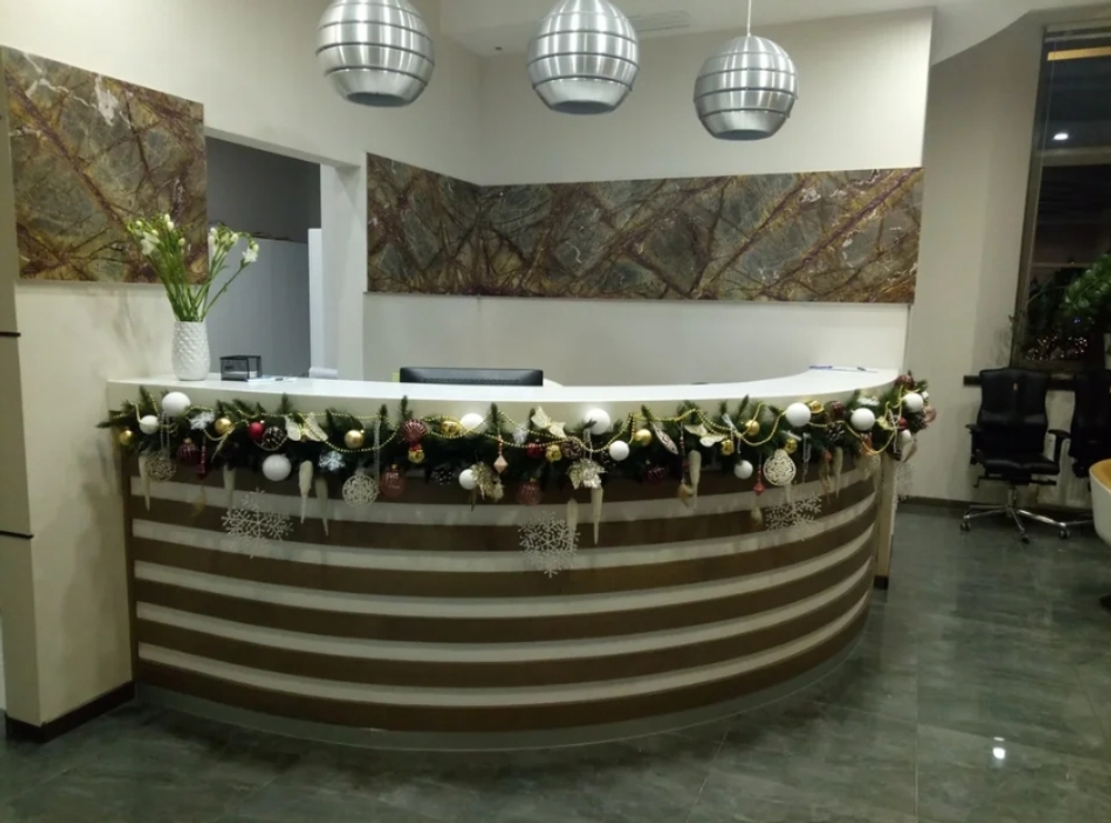 Гирлянда Лесная красавица 180*33см зеленая Triumph Tree